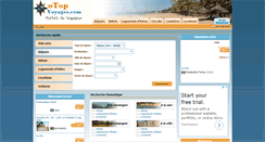 Desktop Screenshot of otopvoyages.com